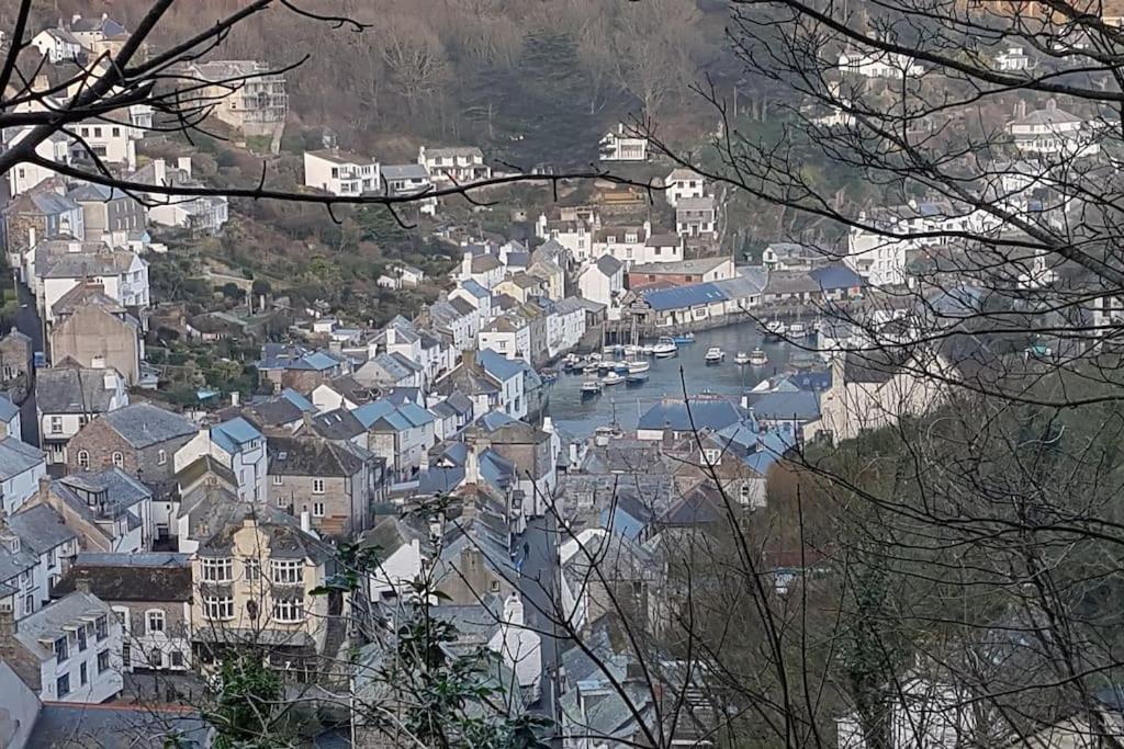 Bijou Coastal Apartment In Polperro With Hot Tub Onsite Parking Downhill Walk To Village Kültér fotó