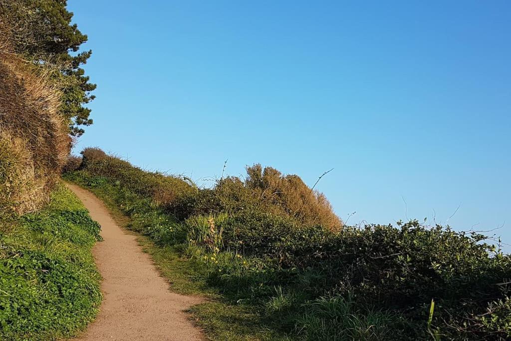 Bijou Coastal Apartment In Polperro With Hot Tub Onsite Parking Downhill Walk To Village Kültér fotó