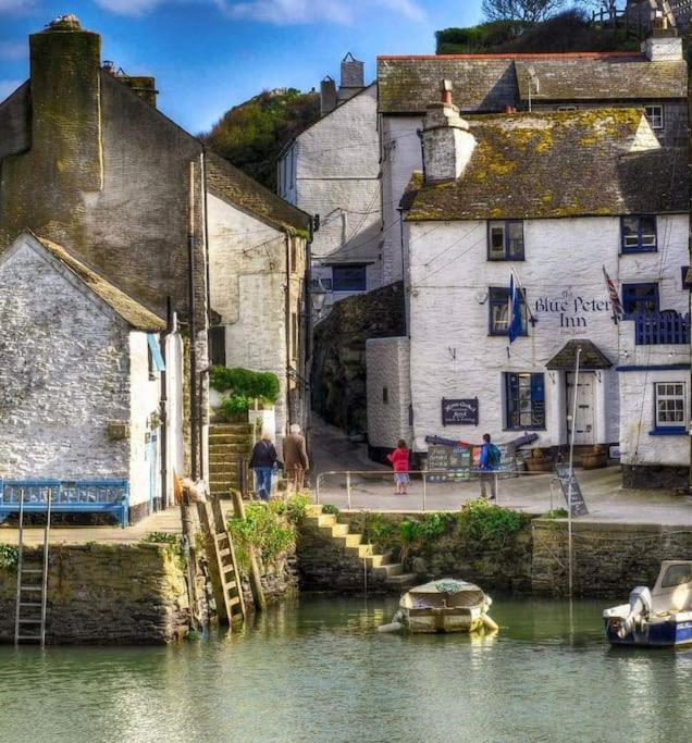Bijou Coastal Apartment In Polperro With Hot Tub Onsite Parking Downhill Walk To Village Kültér fotó