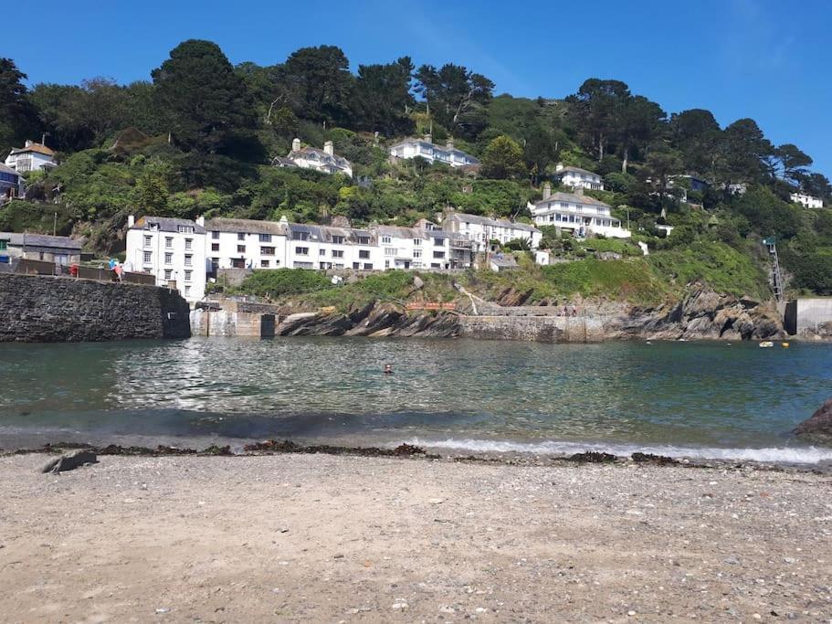 Bijou Coastal Apartment In Polperro With Hot Tub Onsite Parking Downhill Walk To Village Kültér fotó